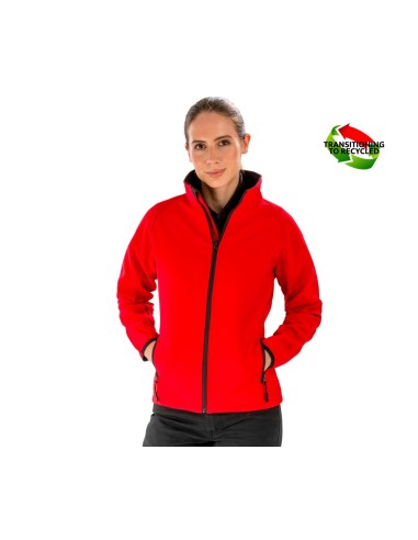 R-R231F-Womens Printable Softshell Jacket with Recycled Fleece Inner